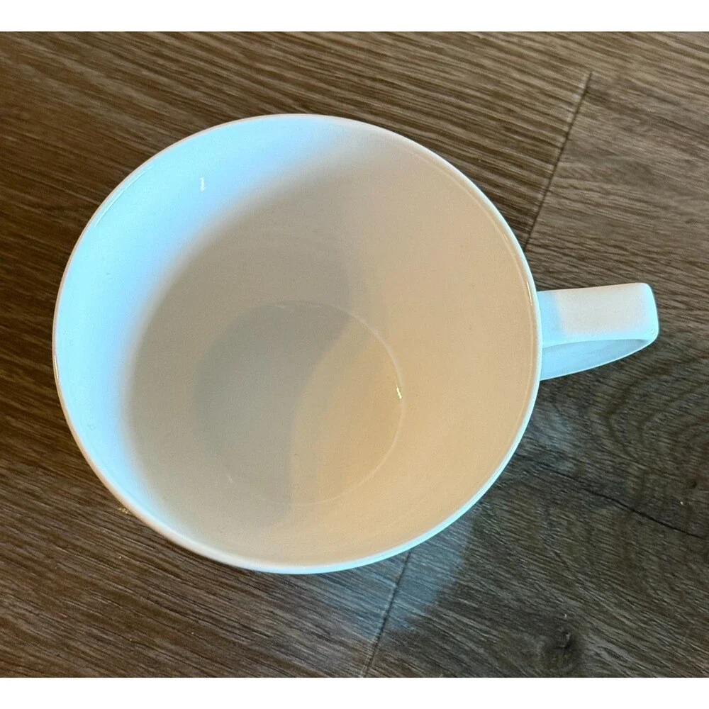 Nassau Ware Japan Custom Design White Ceramic Tea Cup Vintage